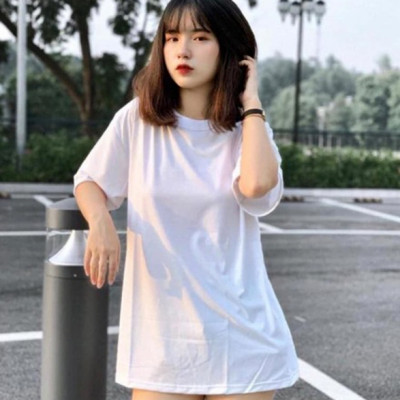 Áo thun nữ màu trơn tay lở C147