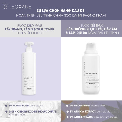 Nước tẩy trang RHA chống lão hóa 3 TRONG 1 Teoxane RHA Micellar Solution