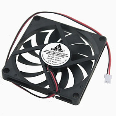 1 Pcs Gdstime 1Pin 801s 11V 80x80x1mm DC Computer Burshless Cooler Cooling Fan 80mm x 1mm 8cm
