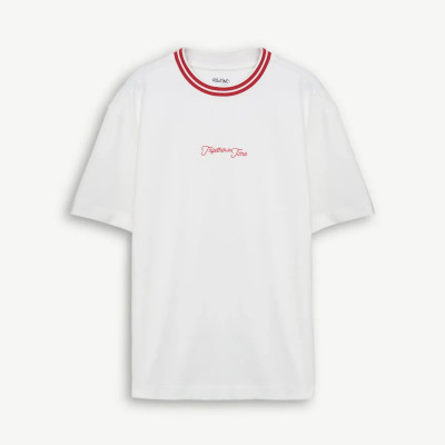 Áo thun tay ngắn nam phối cổ Form Loose - RT 10S25TSS027 | ROUTINE CÀ MAU