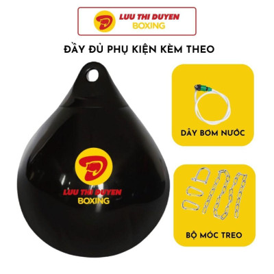 Bao Đấm Nước Boxing - Túi Đấm Nước - Aqua Bag - Water Heavy Bag - Size lớn 47cm x 59cm, nặng 52Kg - Lừu Thị Duyên Boxing