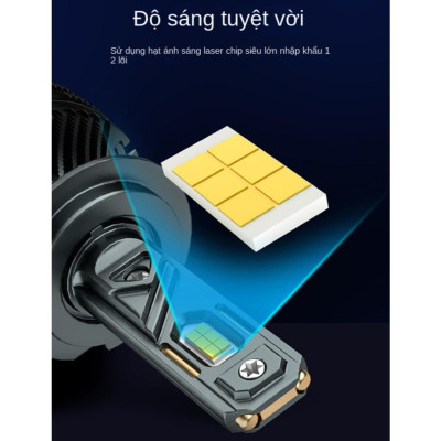 Đèn Pha/ Cos Ô tô VinFast, Đèn Led VF3/ VF5-Pro 6000K Canbus cắm chân đèn nguyên bản dòng cao cấp ống đồng đen siêu bền