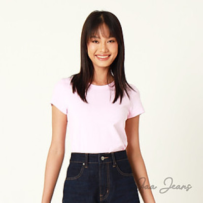 Áo Thun Nữ Cao Cấp Organic Cotton Regular Fit Aaa Jeans