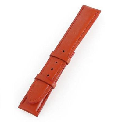 HT8134 - Dây đồng hồ Huy Hoàng da bò size 22, 24, 26 màu cam