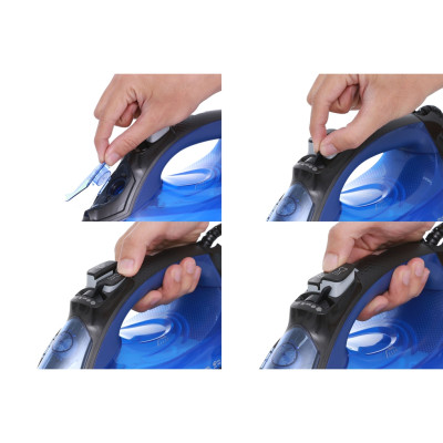 Bàn ủi, bàn là hơi nước cầm tay Philips GC3920, công suất 2500W, bảo hành 2 năm | Hàng chính hãng