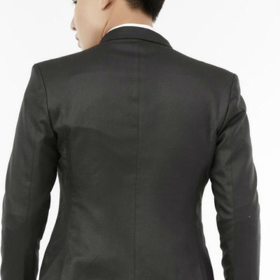 Áo Vest Nam 6 Nút Tay Dài Titishop AVN124 - Đen