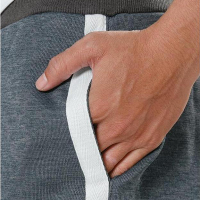 Quần Dài Jogger Nam Phối Sọc 1041 xám