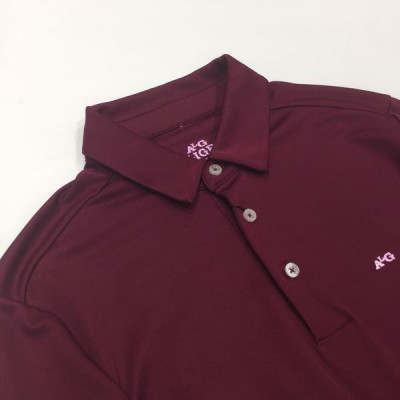 Áo thun nam dài tay cổ bẻ màu đỏ ALIGRO chất liệu Cotton cao cấp mềm nhẹ, thiết kế trẻ trung ALGAPD005