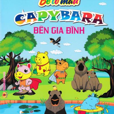 Combo Bé Tô Màu Capybara + Kuromi (HA) (Bộ 4 Cuốn)