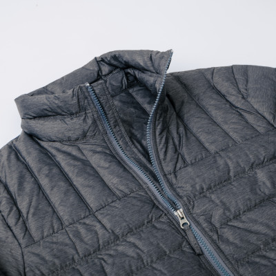 Ao khoác lông vũ màu Charcoal than chất liệu  cao cấp mềm mịn chống thấm nước siêu nhẹ siêu ấm áp giữ nhiệt ALGALV.23