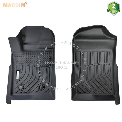 Thảm lót sàn xe ô tô Ford Raptor 2022 + Nhãn hiệu Macsim chất liệu nhựa TPE cao cấp màu đen