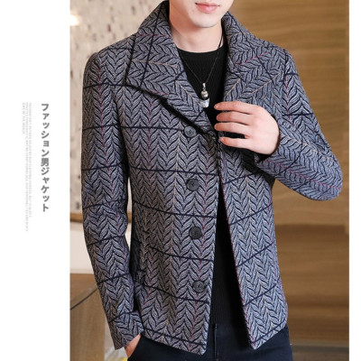 Áo khoác dạ nam trẻ trung dáng ngắn mới NAD106