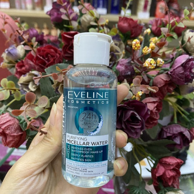 Nước tẩy trang Eveline Facemed+ dành cho da thường và hỗn hợp 100ML