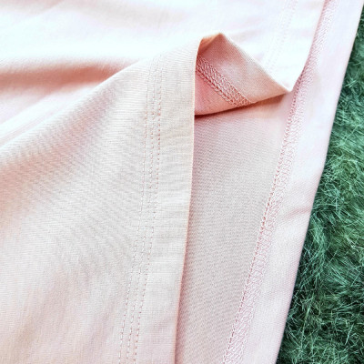 Áo thun nam nữ 80% Cotton Pink14