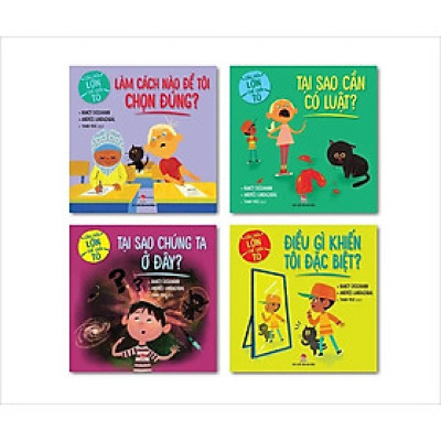 Sách - Câu hỏi lớn thế giới to (combo 4 quyển)