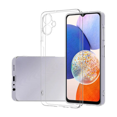 Ốp lưng dành cho Samsung Galaxy A06 dẻo TPU trong suốt dày dặn chống sốc cao cấp - Hàng chính hãng