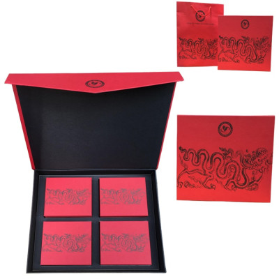 Hộp Trà Olong Tứ Long Tân Cương Xanh 400 gram - Trà Olong Thượng Hạng