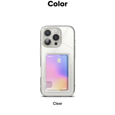 Ốp lưng dành cho iPhone 16 Pro Max/16 Pro/16 Plus/16 RINGKE Fusion Card - Hàng Chính Hãng