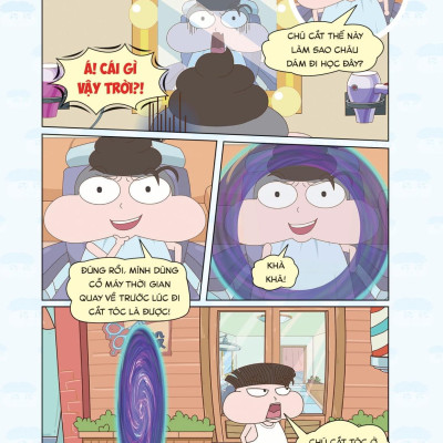 Sách - Truyện Tranh Lớp Học Xả Stress - Cánh Cổng Xuyên Không Gian