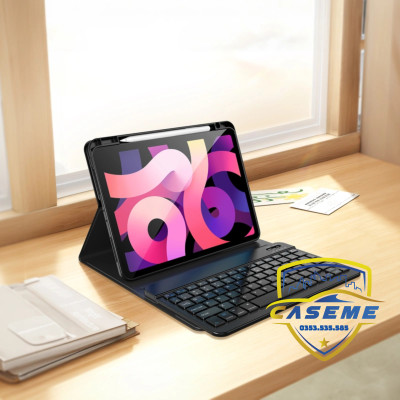 Bao da bàn phím dành cho iPad Pro M4 11 inch 2024 Wi Wu MK-006 – 3 trong 1 kèm bút cảm ứng - Hàng chính hãng