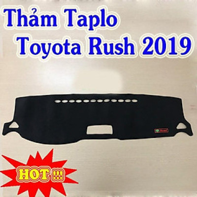 Thảm taplo lông cừu xe Toyota Rush 2018-2019 { HÀNG ĐẸP }