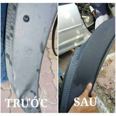 Chai Phục hồi nhựa đen xe máy ô tô tặng kèm Mút lau 