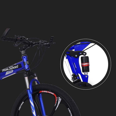 Xe Đạp Thể Thao Gấp Gọn FS Bike NS-001 Vành 26inch 24 Tốc Độ Nhập Khẩu Đại Nam Sport + Tặng Mũ Bảo Hiểm,Khóa Chống Trộm Và Chắn Bùn