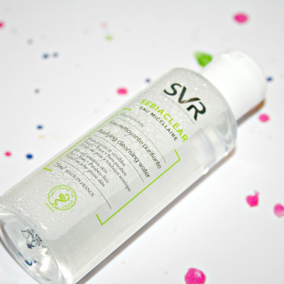 Nước Tẩy Trang Dành Cho Da Dầu, Da Mụn SVR Sebiaclear Eau Micellaire (75ml) Mini Size - Hàng Chính Hãng
