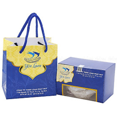 Yến Loan Yến Sào Dùng Thử Dành Cho Người Muốn Chăm Sóc Sức Khỏe, Làm Đẹp Và Làm Quen Với Yến (Hộp 1 Tổ)