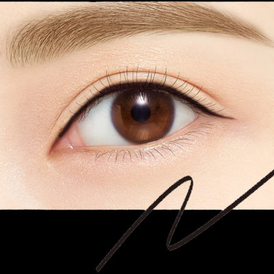 Bút Chì Gel Kẻ Mí Mắt Siêu Chống Trôi Dạng Xoay Màu Đen Kissme Heroine Make #01 #02