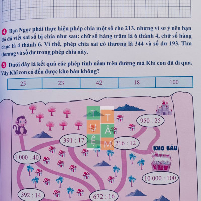 Sách - Phát triển trí thông minh Toán 4