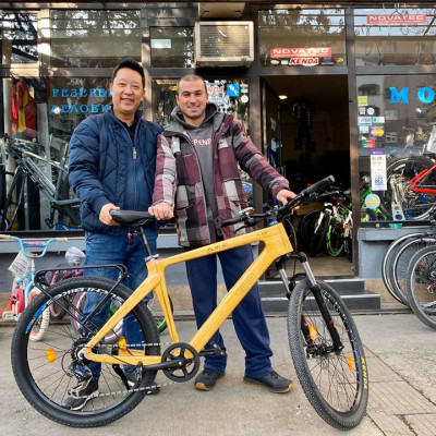 Xe đạp thể thao khung tre - Trevi Elite Sport