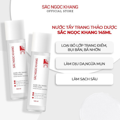 Nước Tẩy Trang Sắc Ngọc Khang 145 ml