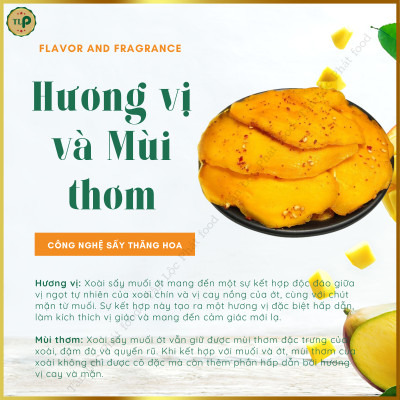 XOÀI SẤY MUỐI ỚT TÂN LỘC PHÁT BỊCH 150G