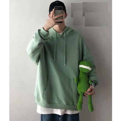 Áo Hoodie BASIC màu trơn Áo nỉ có mũ unisex nam nữ full size M L XL XXL