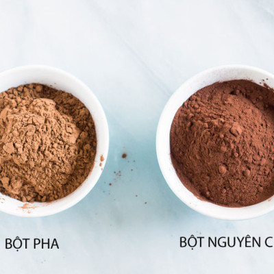 Bột ca cao nguyên chất Goce - 180g (18 gói x 10g)