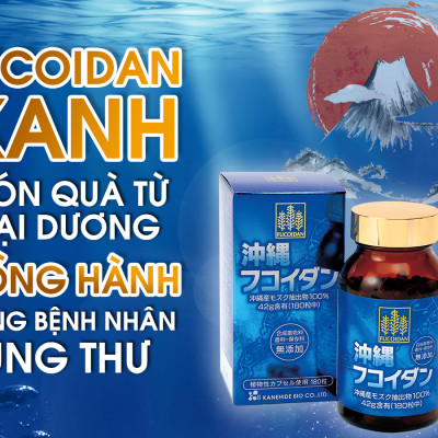Combo 2 Hộp Okinawa Fucoidan Kanehide Bio Của Nhật Bản (180 Viên x2) Phòng Và Hỗ Trợ Ức Chế Tăng Trưởng Tế Bào Ung Thư, Tăng Cường Hệ Miễn Dịch Cho Cơ Thể, Kéo Dài Tuổi Thọ