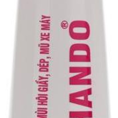 Bộ 2 chai xịt khử mùi giày dép, mũ bảo hiểm 120ml Hando