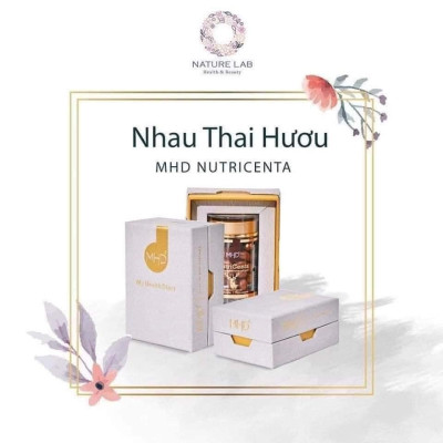 Viên uống sức khỏe nhau thai hưu NUTRICENTA DAMODE lọ 60 viên