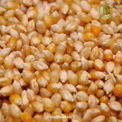 Hạt Bắp Nổ Làm Bỏng Ngô Real Food Giàu Dinh Dưỡng (100g, 500g, 1KG)