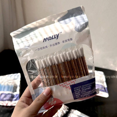 Tăm bông Cồn Y Tế Iot Đỏ Khử Trùng Dùng 1 Lần Iodine Sát Khuẩn Vết Thương Tiện Lợi