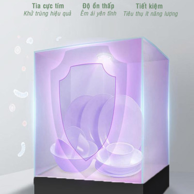 MÁY RỬA CHÉN KAFF KF-S770TFTS (Màu Inox) KF-S770TFTB (Màu Đen) - Seri 2022 - Hàng Chính Hãng