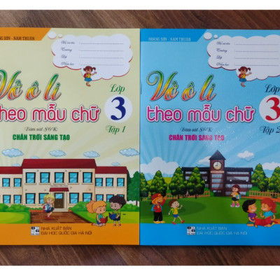 Sách - Vở ô li theo mẫu chữ lớp 3 - tập 2 ( Chân Trời Sáng Tạo )