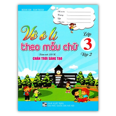 Sách - Vở ô li theo mẫu chữ lớp 3 - tập 2 ( Chân Trời Sáng Tạo )