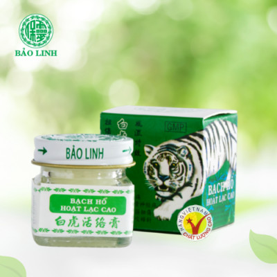 Cao Xoa Bóp Bạch Hổ Hoạt Lạc Cao Bảo Linh - Giảm đau nhức xương khớp, bong gân, mỏi cổ vai gáy, đau lưng, thần kinh toạ.