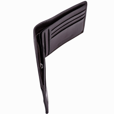 HJ2405-06-07-19 - Ví nam Huy Hoàng da đà điểu da bụng màu đen, nâu đất, nâu đỏ, vàng bò