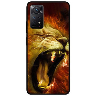 Ốp lưng dành cho Xiaomi Redmi Note 11 Pro mẫu Sư Tử Gầm