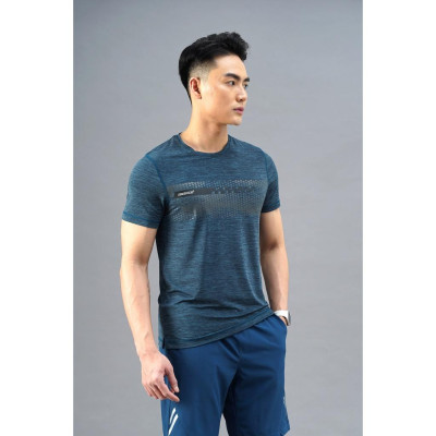 Áo Thun Thể Thao Nam AM SPORT1 TSM232 Cổ Tròn Thoáng Khí, Không Bai Xù, Nhanh Khô, Co Giãn Tốt