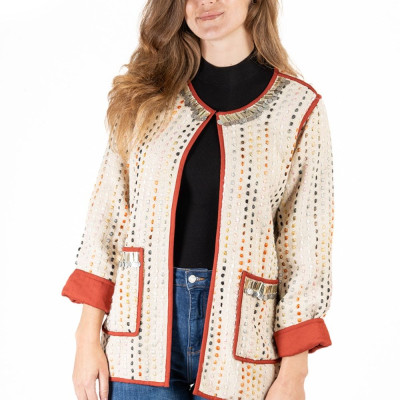 Áo Khoác Boho Kết Kim Loại  Isla Bonita