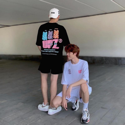 UPZ Áo Thun In Hình Gummie (2 Màu)